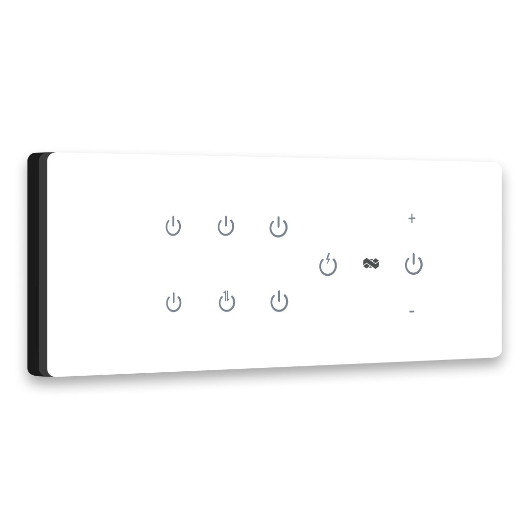 Remote & Wi-Fi Touch Switch - White
