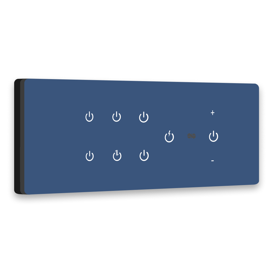 Remote & Wi-Fi Touch Switch - blue