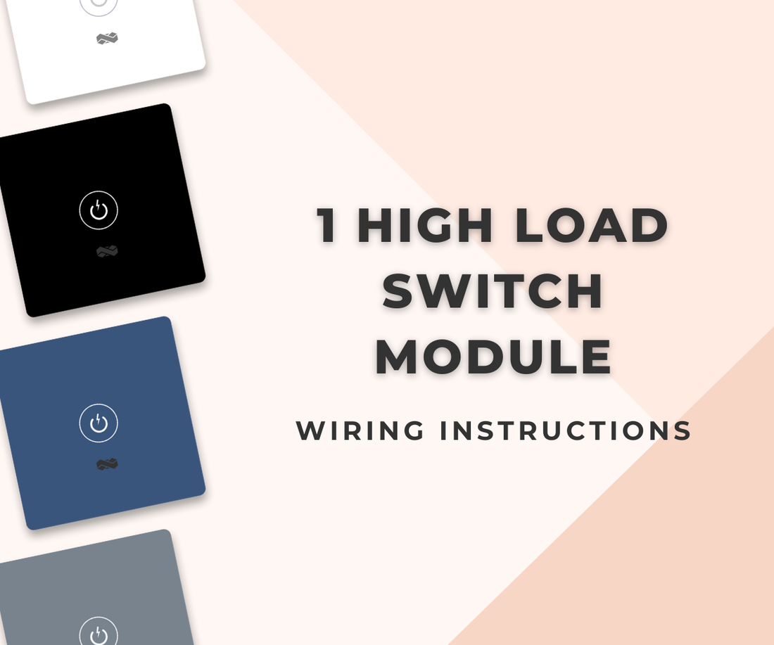 Smart Switch Installation Guide for 1 Switch Module