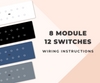 Smart Switch Installation Guide for 8 Module 12 Switch