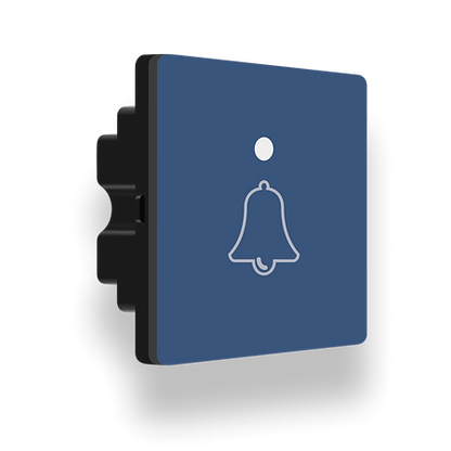 1 Gang Touch DoorBell - Blue