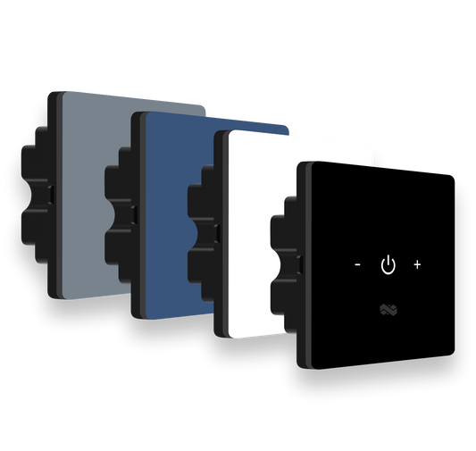 1 Gang (1 Dimmer) IR Remote & Wi-Fi Touch Switch