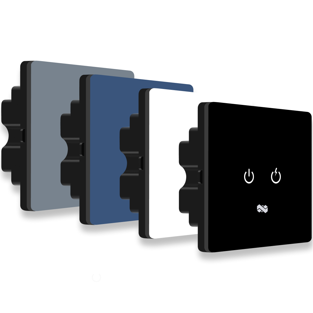 2 Gang IR Remote & Wi-Fi TouchSwitch
