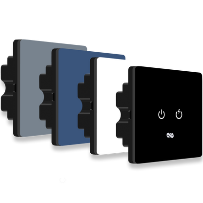 2 Gang IR Remote & Wi-Fi TouchSwitch
