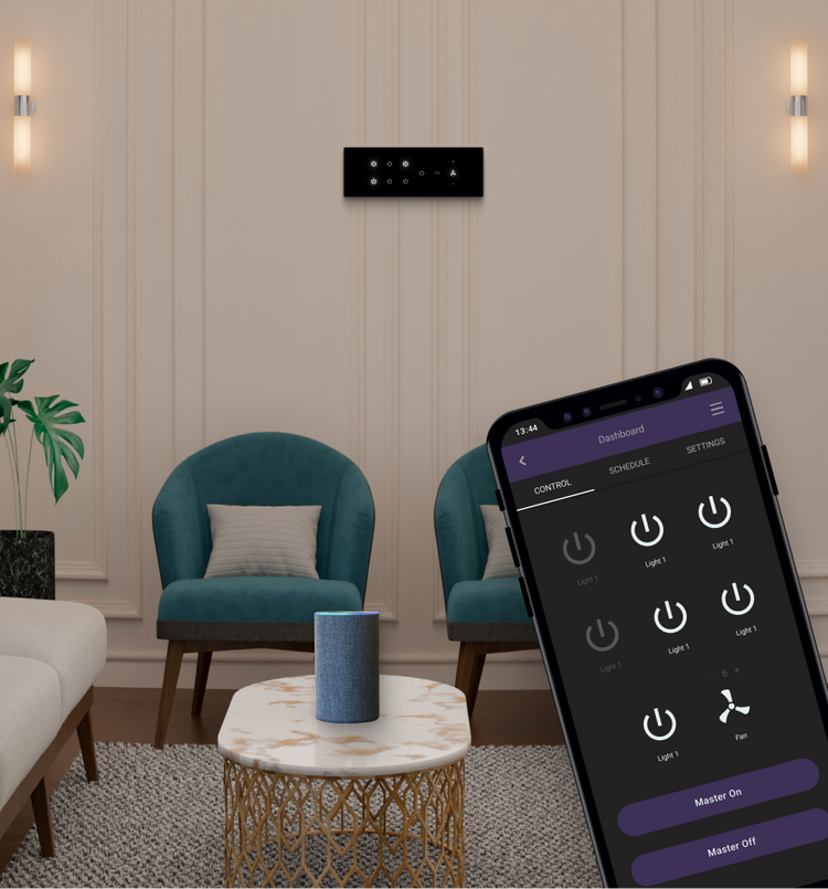 Smart Home Automation Switches India | iotics